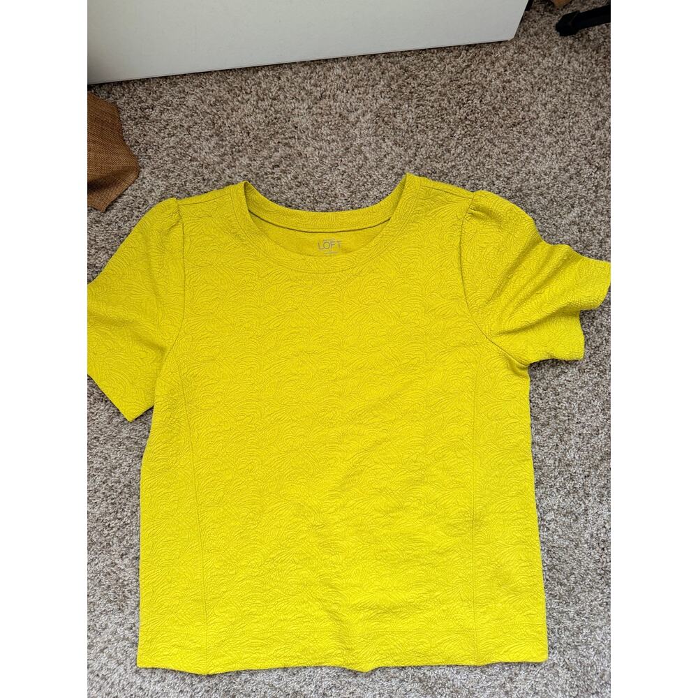 3 for $9 Loft M Chartrusse Top